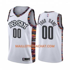 Maillot NBA Brooklyn Nets Personnalisable Nike 2019-20 City Edition Swingman - Homme